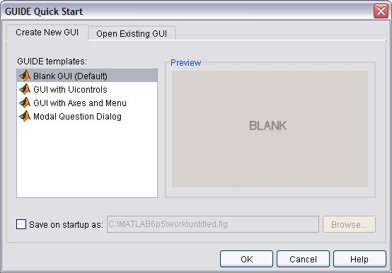 guide - okno startowe